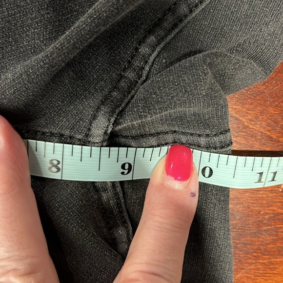 Mudd Womens Jeans 13 Black Skinny Back Pockets Zip/Button Fly Stretch Stylish - Picture 10 of 12